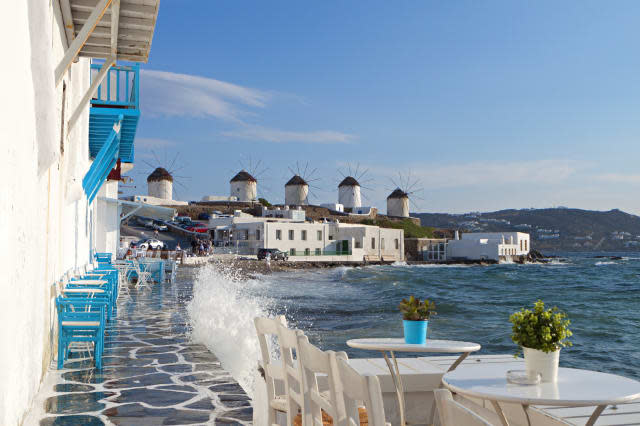 Mykonos island in Greece