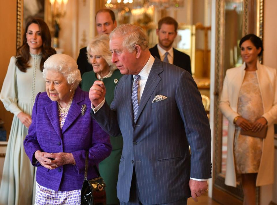 Royal Family, Queen Elizabeth, Prince William, Kate Middleton, Prince Harry, Meghan Markle, Investiture of the Prince of Wales