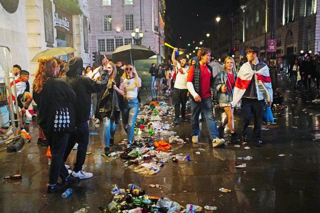 Italy v England aftermath