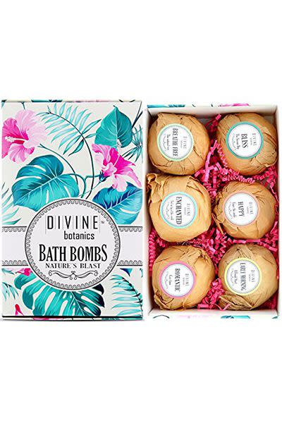 <p>$17</p><p><a class="link " href="https://www.amazon.com/USA-Made-Lush-Bath-Bombs/dp/B01AIWJGNG/ref=pd_ybh_a_1" rel="nofollow noopener" target="_blank" data-ylk="slk:SHOP NOW;elm:context_link;itc:0;sec:content-canvas">SHOP NOW</a><br></p><p>Help her unwind after a long day of school with these therapeutic bath bombs. They're made with natural ingredients and come in six different scents.</p>