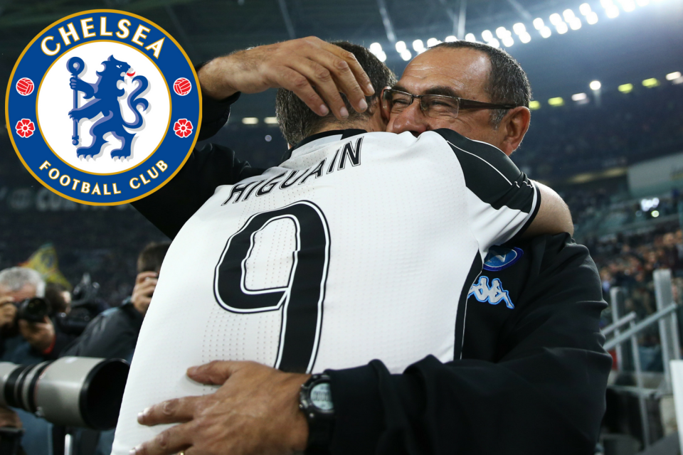 Could Gonzalo Higuain and Maurizio Sarri be set for an emotional reunion at Chelsea?