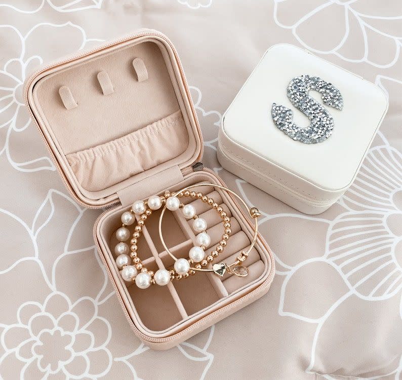 Monogrammed Jewelry Box