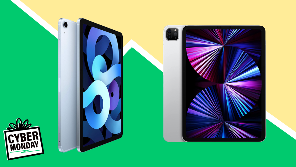 Save on a wide range of iPads during Cyber Monday 2021.