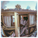 A fairytale carriage with Paris as the backdrop. Image: Instagram.com/kimkardashian