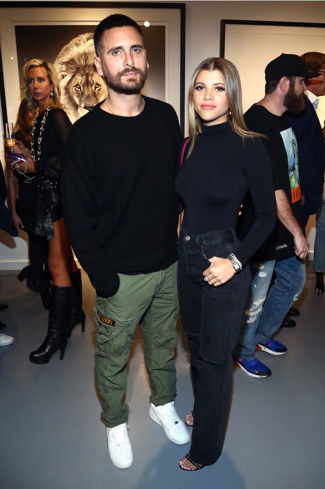 Scott Disick and Sofia Richie