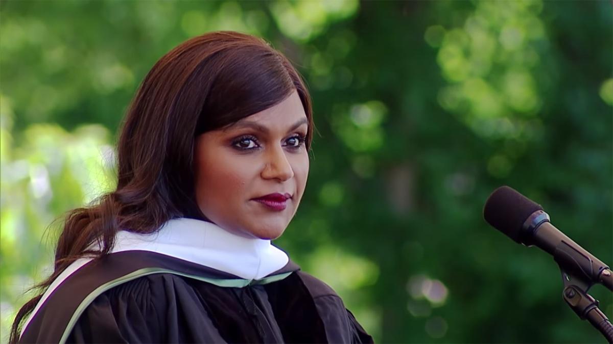 Mindy Kaling Gets Candid About Being A Single Mother In Dartmouth Commencement Speech