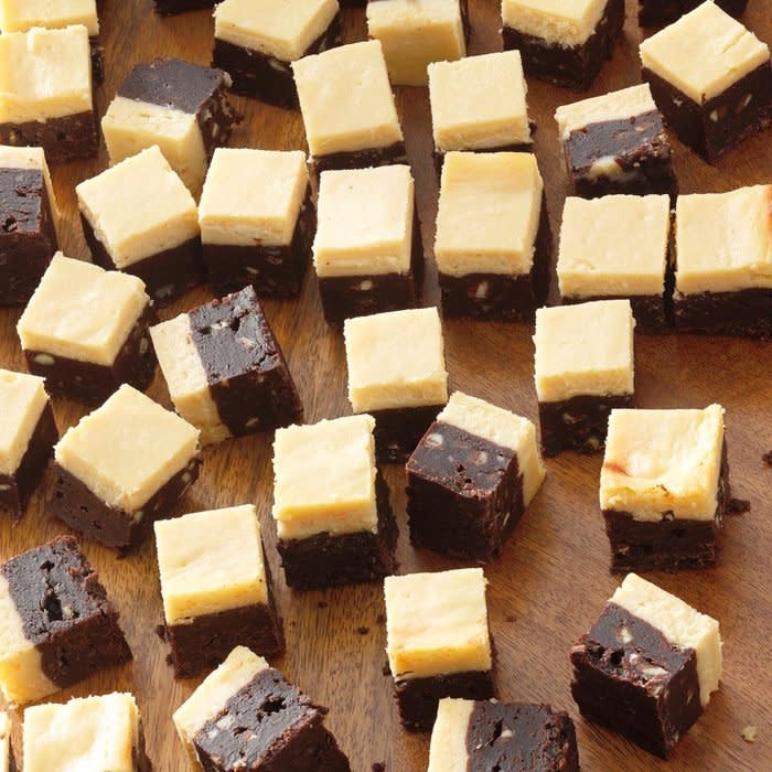 <a href="https://www.tasteofhome.com/recipes/mint-baileys-bars/" rel="nofollow noopener" target="_blank" data-ylk="slk:Mint Baileys Bars from Teri Rasey;elm:context_link;itc:0;sec:content-canvas" class="link rapid-noclick-resp">Mint Baileys Bars from Teri Rasey</a>