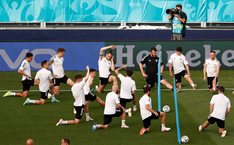 Euro 2020 - Wales Training