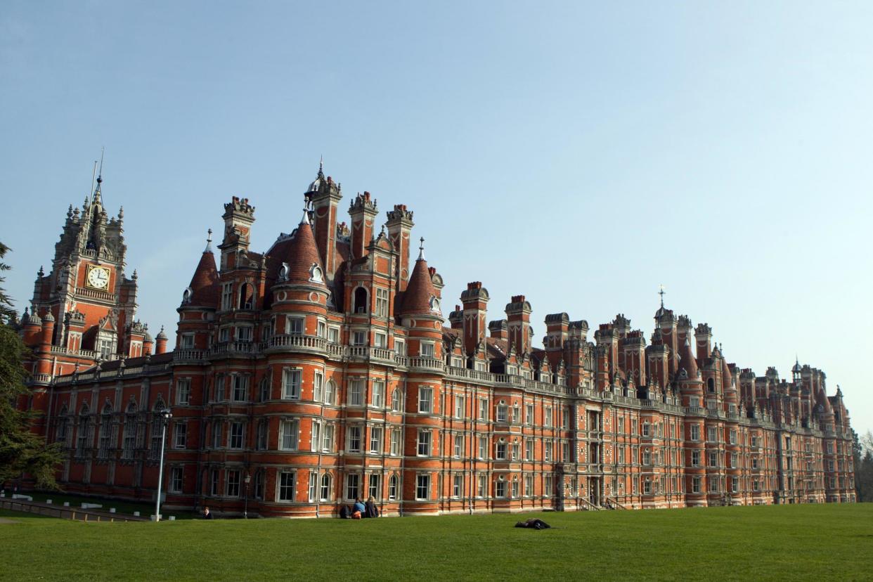 The Royal Holloway, University of London complex in Surrey: PA Archive/PA Images