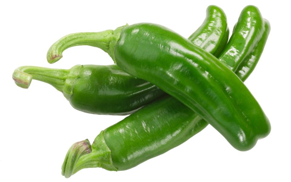 Padron peppers c. annuum - iStockphoto