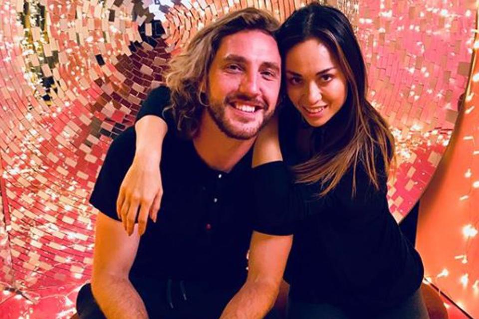 Curse: Katya Jones and Seann Walsh: Instagram / Katya Jones