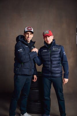 Sébastien Buemi (left) Robin Frijns (right)