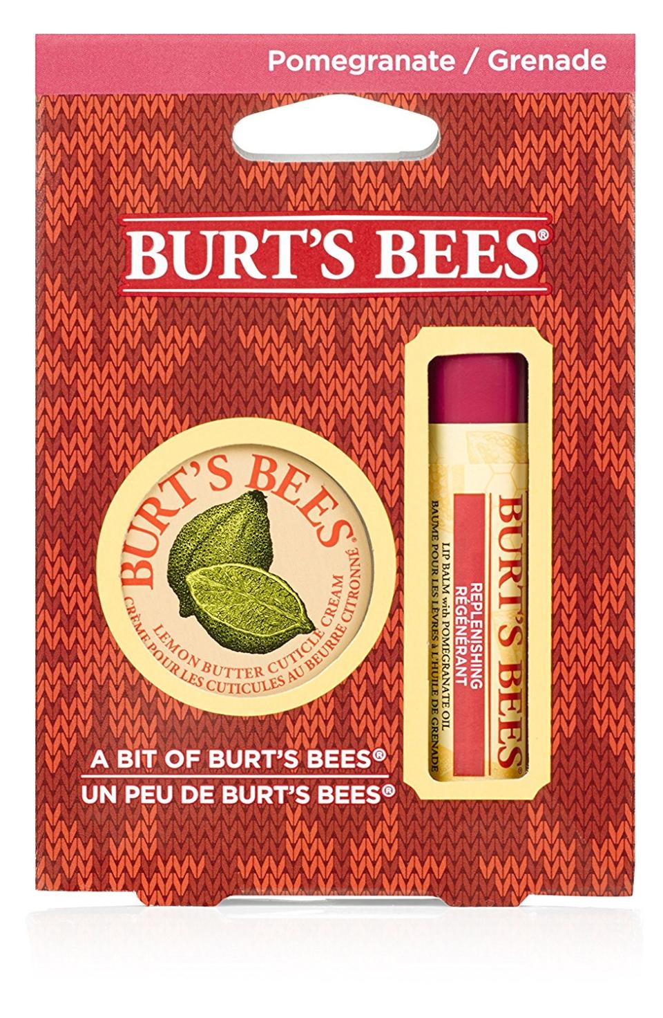 Burt’s Bees Pomegranate Gift Set