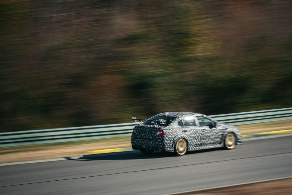 <p>Even with our experience behind the wheel of a hard-driven prototype, there is no doubt in our minds that this will be the quickest and most capable STI ever offered in the United States.</p>