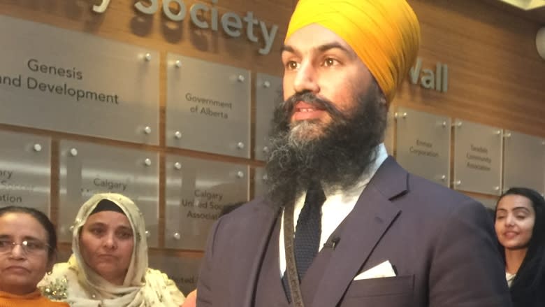 NDP leader Jagmeet Singh talks Alberta, energy and economic justice