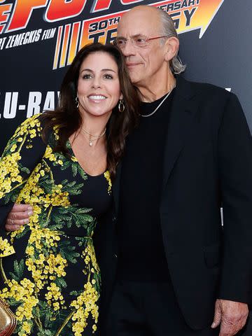 <p>John Lamparski/WireImage</p> Lisa Loiacono and Christopher Lloyd attend 'Back to the Future' New York special anniversary screening on October 21, 2015 in New York City.