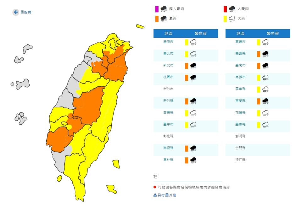 (取自氣象局網站)