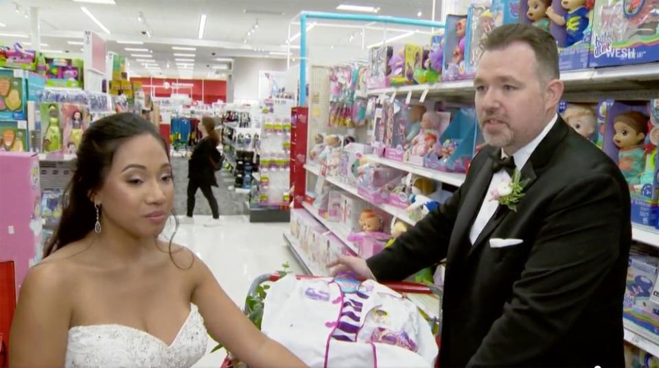 Newlyweds Filled Take Wedding Party to Target For a Good Cause