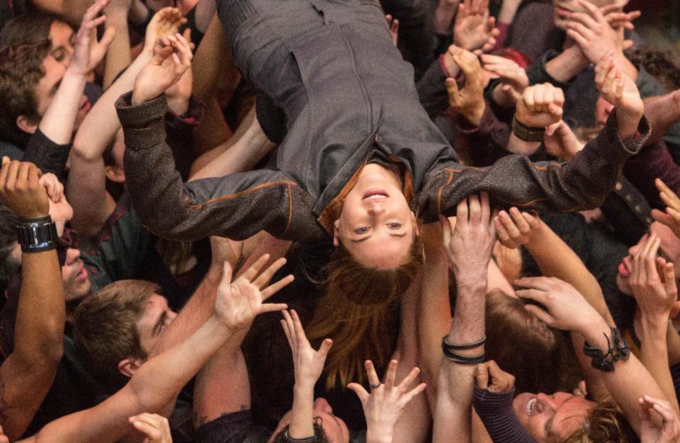 This image released by Summit Entertainment shows Shailene Woodley in a scene from "Divergent." (AP Photo/Summit Entertainment, Jaap Buitendijk)