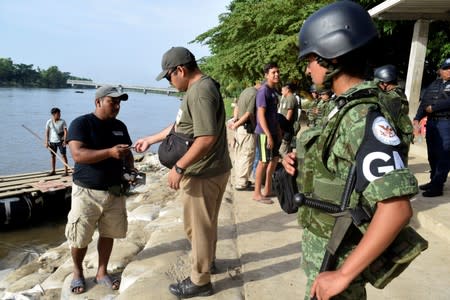 Mexico's National Guard patrols southern border with Guatemala