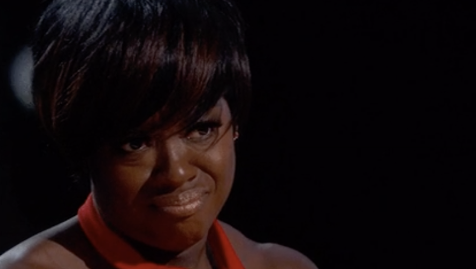 Viola Davis accepting the Best Actress Emmy for "How to Get Away with Murder"