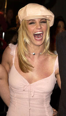 Britney Spears at the Hollywood premiere for Paramount's Crossroads