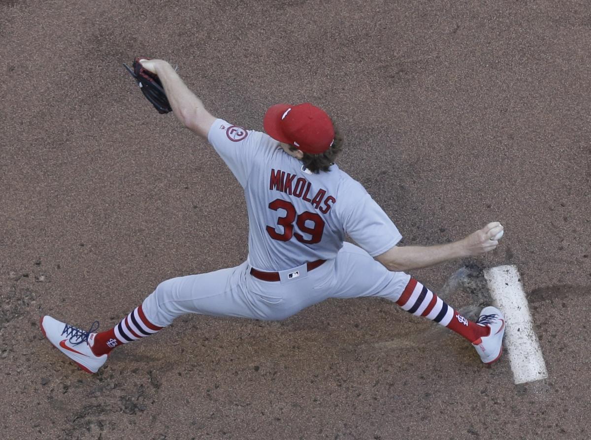 Japanese Baseball Cards: Miles Mikolas of the St Louis Cardinals