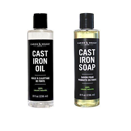 Caron & Doucet 236 ml Cooktop Cleaner Kit - Cast Iron Soap (100