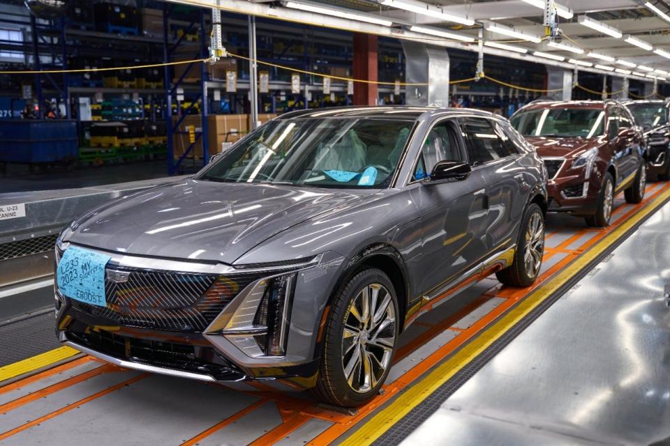 Part of GM’s $2 billion investment saw Spring Hill Assembly retooled with new machines, conveyors, controls and tooling for 2023 Cadillac Lyriq production, which started March 21, 2022.