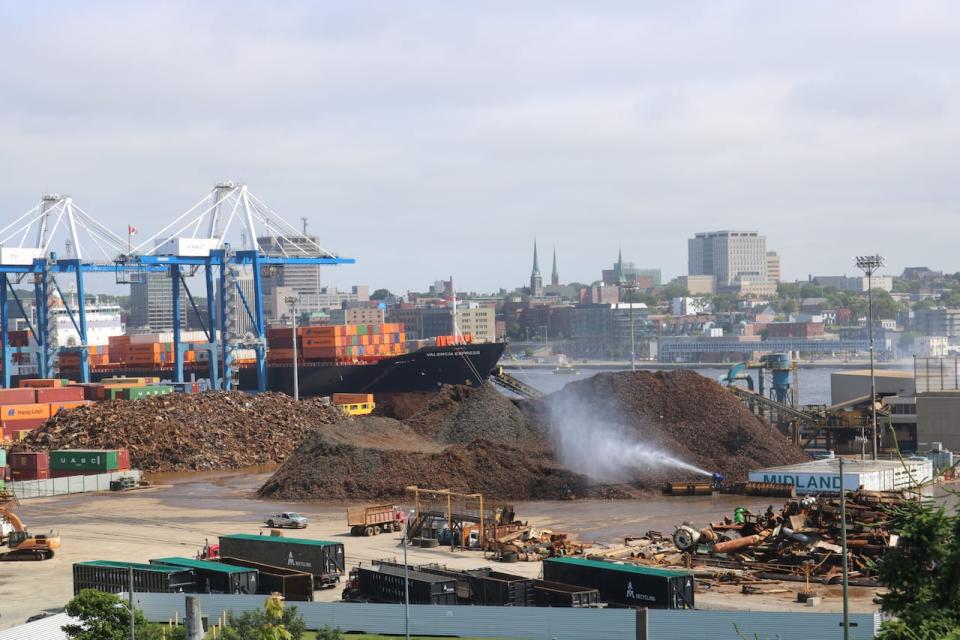 The American Iron and Metal facility in west Saint John. 