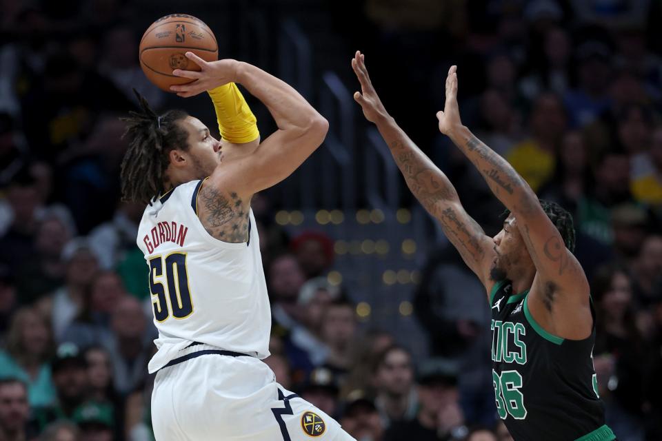 The Boston Celtics and Denver Nuggets are favored to meet in the 2023 NBA Finals.