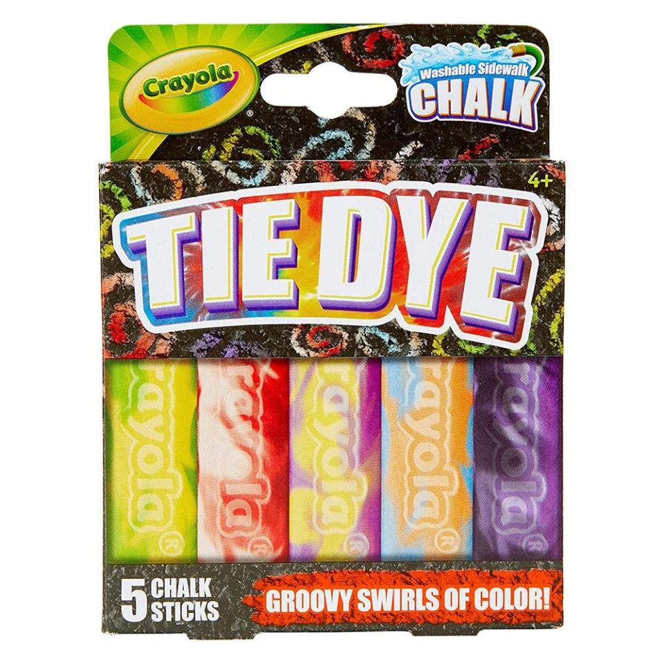 Crayola Washable Tie Dye Sidewalk Chalk