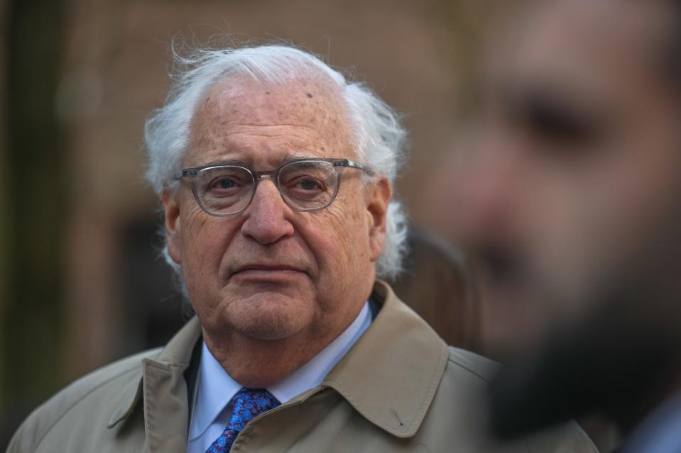 Former US ambassador to Israel David Friedman is one of the signatories of the Stand Columbia statement urging administrators at the Ivy League school to crack down on the riots. NurPhoto via Getty Images