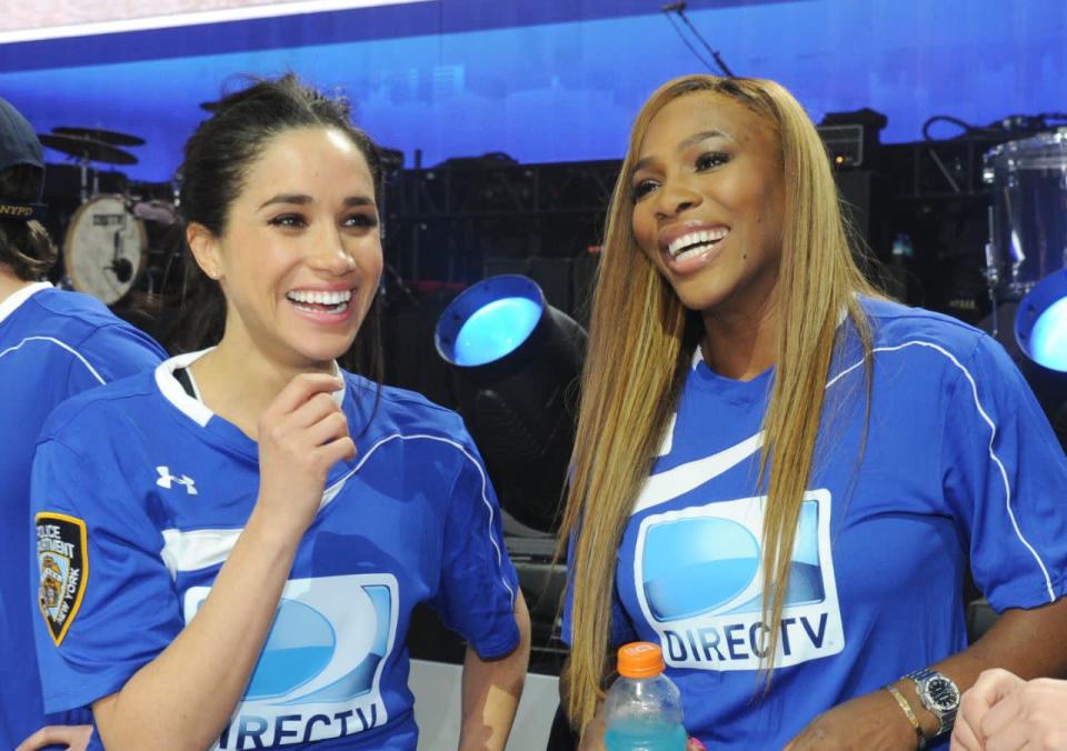 Meghan Markle and Serena Williams have been friends since 2010. Photo: Getty Images