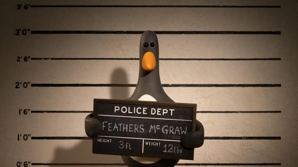feathers mcgraw, wallace and gromit vengeance most fowl