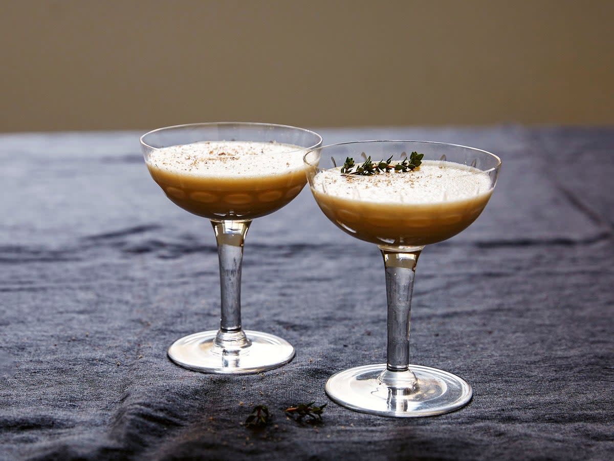 Egg nog is one of the most indulgently decadent and delicious of all traditional festive drinks (Kim Lightbody)