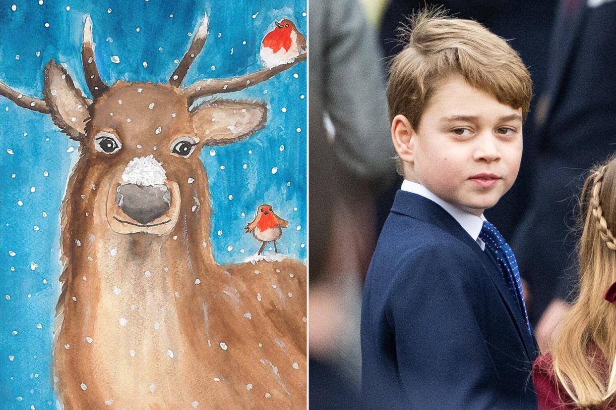 Prince George painting