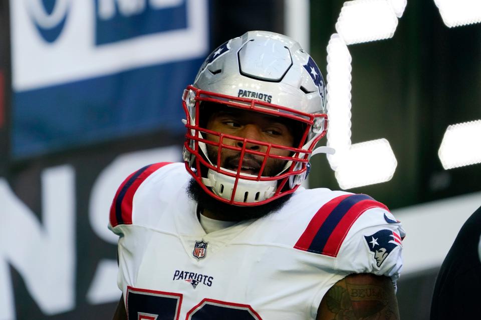 Patriots offensive tackle Isaiah Wynn was tried at a different position during minicamp, not a good sign for the starter at left tackle.