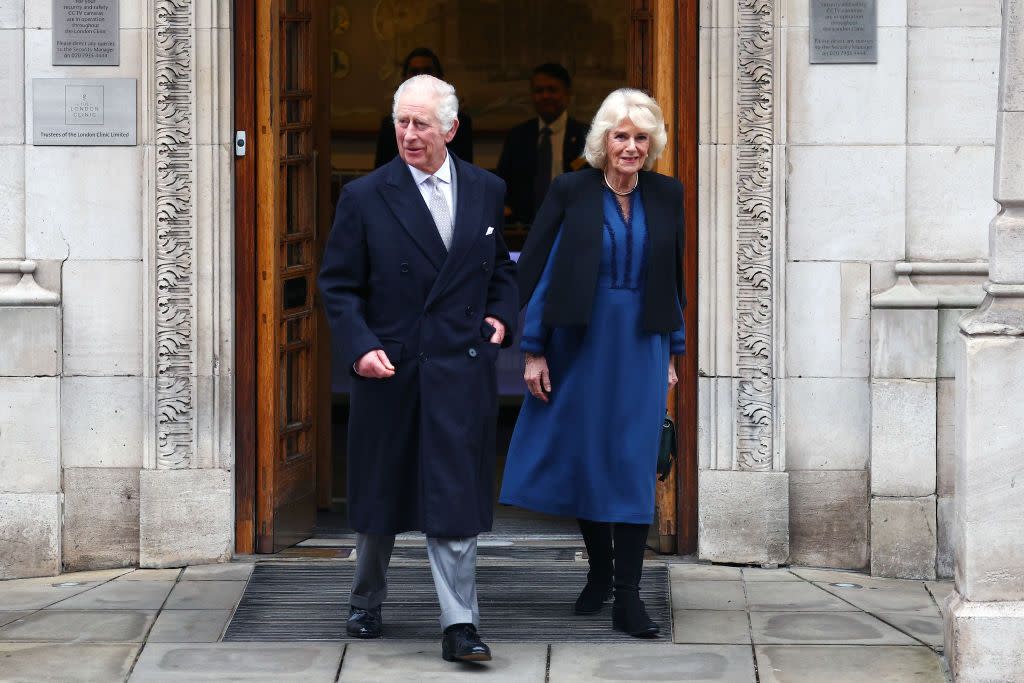 king charles iii leaves hospital after treatment for enlarged prostate