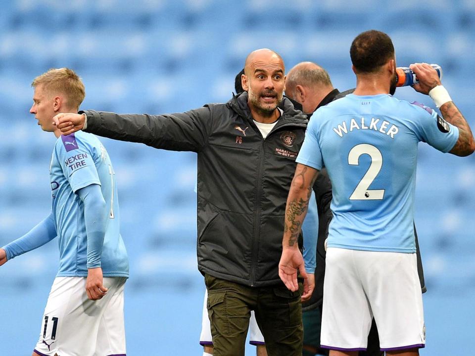 Manchester City manager Pep Guardiola: Getty Images