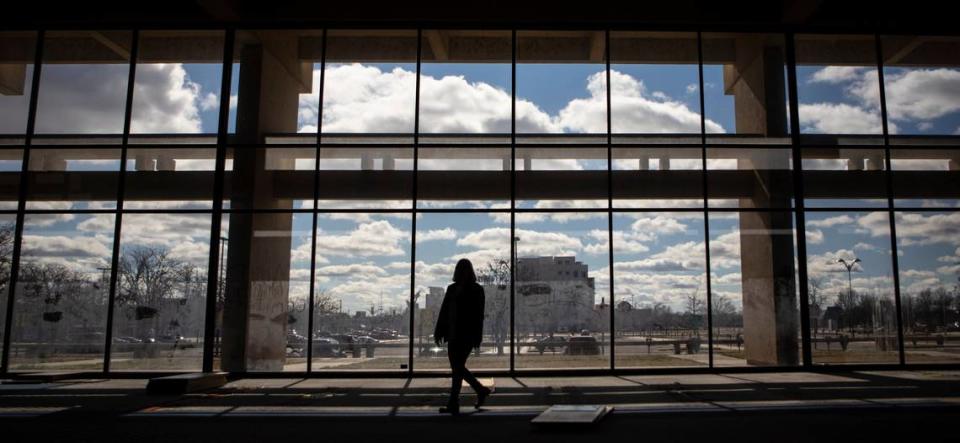 During the pandemic, the former downtown library became a site for vaccinations, and that’s when a lot of people had a chance to truly consider the building for the first time when it wasn’t laden with books.