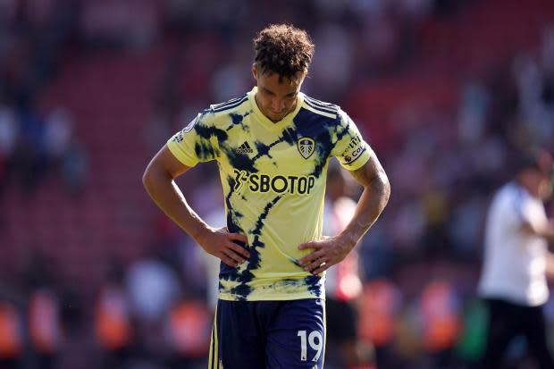 Leeds United's Rodrigo Moreno appears dejected during the Premier League match at St. Mary's Stadium, Southampton. Picture: Adam Davy/PA Wire