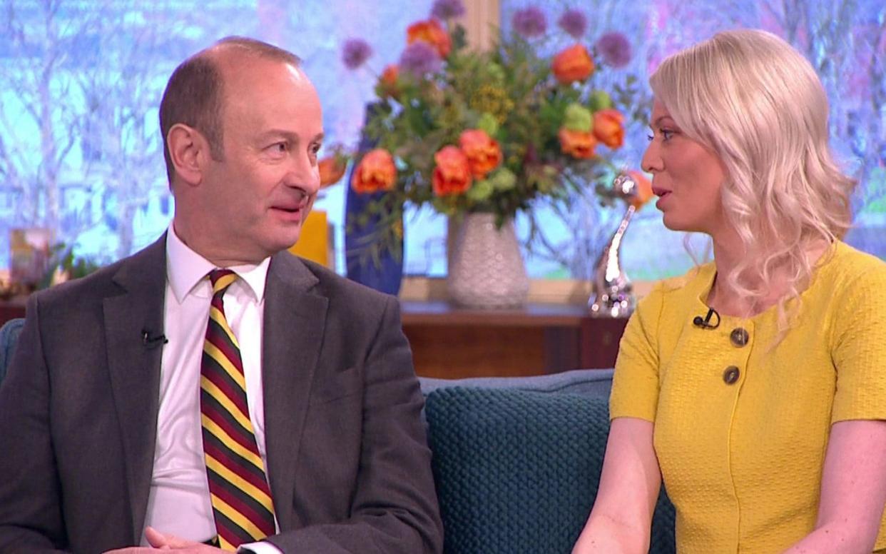 Henry Bolton and Jo Marney appear on This Morning  - ITV supplied by Pixel8000