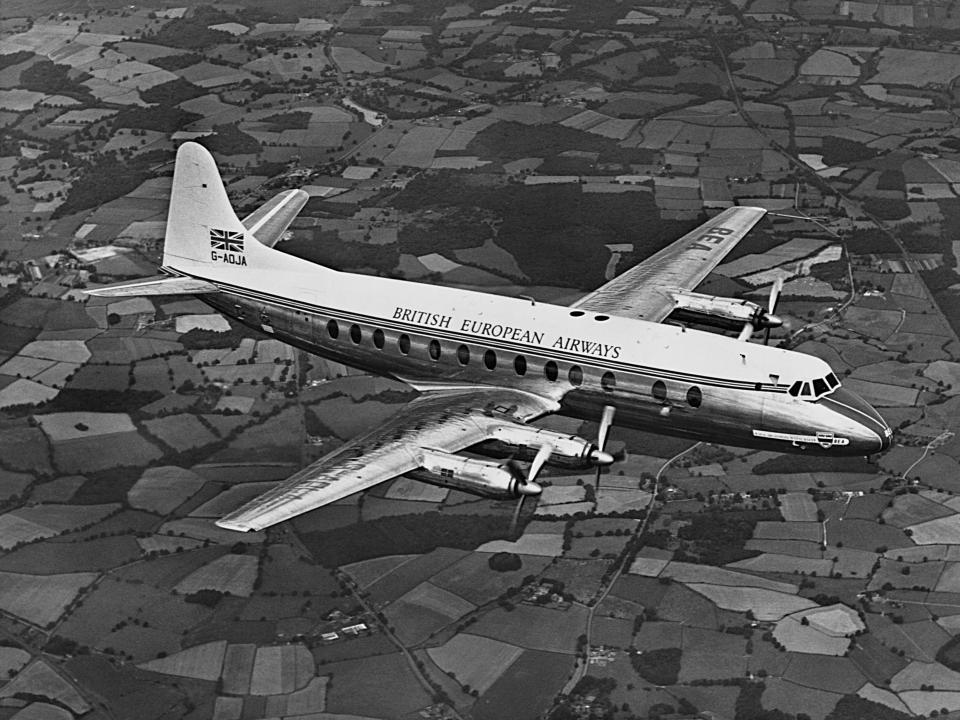 British European Airways Vickers Viscount