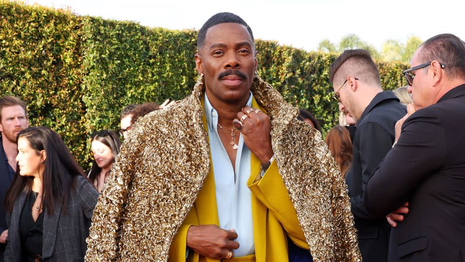 Colman Domingo on the red carpet at the 2024 Annual Critics Choice Awards in Santa Monica. - Matt Winkelmeyer/Getty Images