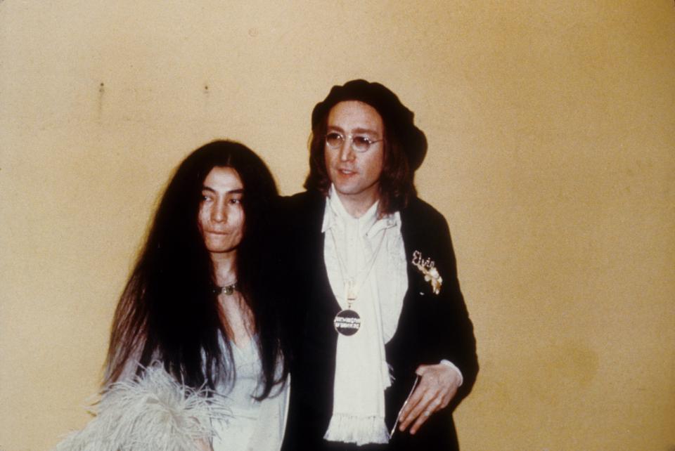 best 70s red carpet moments john yoko