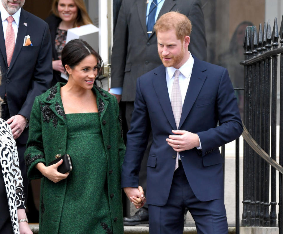 The Duke and Duchess of Sussex are rumoured to be raising their baby as vegan [Photo: Getty]
