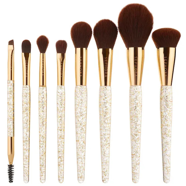 SEPHORA COLLECTION Bright and Beaming 8 Piece Brush Set