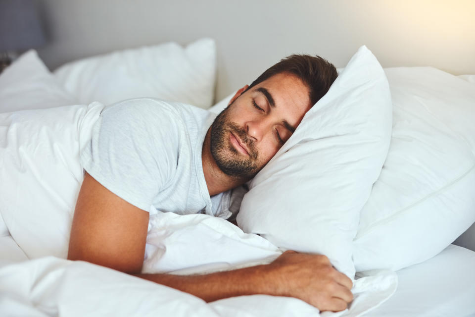 Man sleeping. (Getty Images)