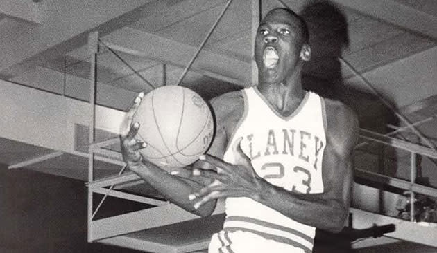 Michael Jordan Laney High School Basketball Jersey